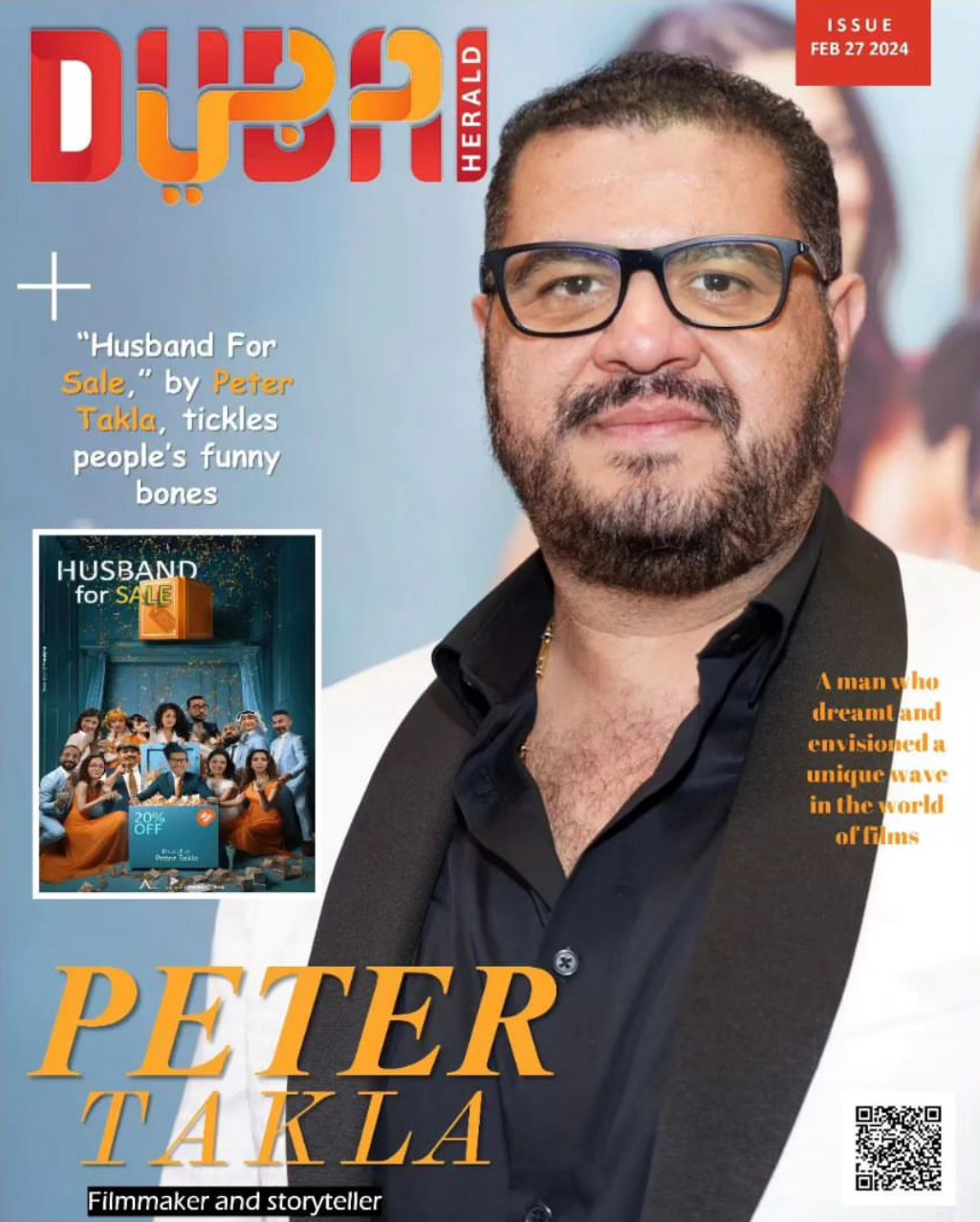 Dubai Hearld cover magazine