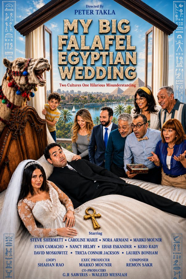 My Big Falafel Egyptian Wedding poster